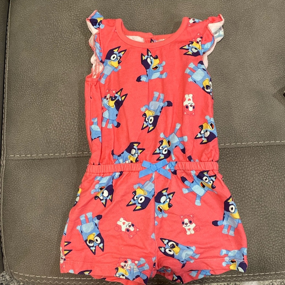 Bluey romper 2T